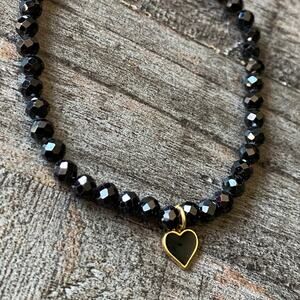 NEW Black Onyx Stone Layering Bracelet